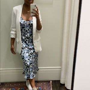 Zara White Blazer Medium /Veste blanche Zara M